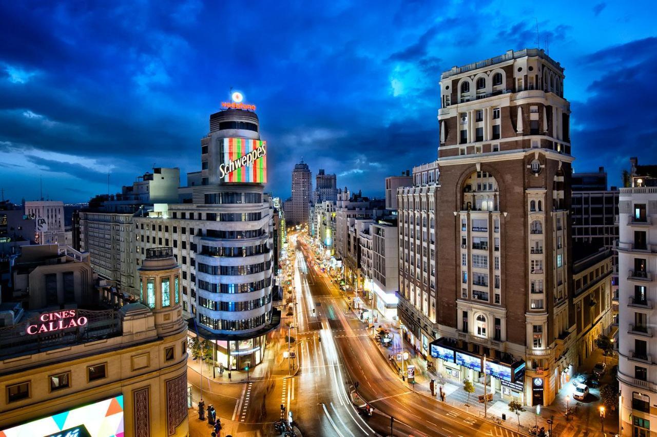 مبيت وإفطار مدريد Sol Montera & Parking Tph المظهر الخارجي الصورة